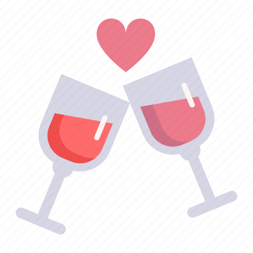 Cheers, day, heart, love, valentines icon - Download on Iconfinder