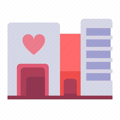 Day, heart, hotel, love, motel, valentines icon - Download on Iconfinder