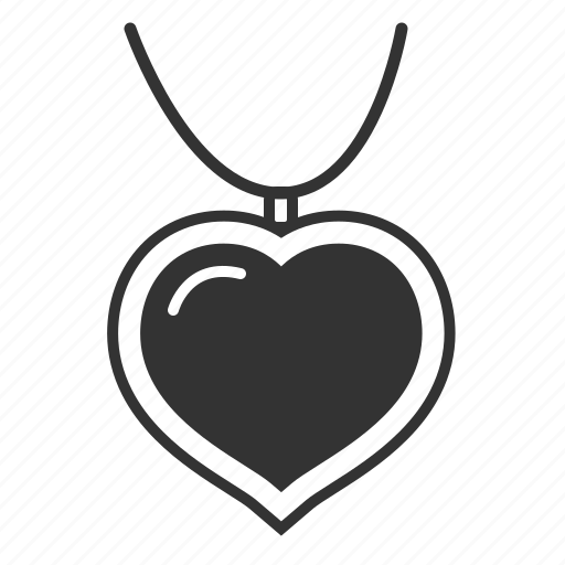 Heart, love, necklace icon - Download on Iconfinder