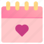 14, calendar, date, february, love, relationship, romance, romantic, set, valentine 