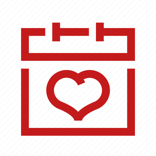 Date, event, heart, love, romance, valentine, valentine icon icon - Download on Iconfinder