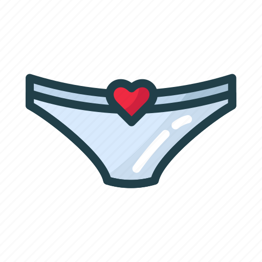 Girl, heart, love, underware, valentine icon - Download on Iconfinder