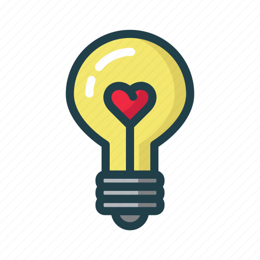 Heart, lamp, love, pink, valentine icon - Download on Iconfinder