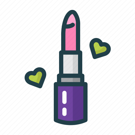 Heart, lipstick, love, valentine icon - Download on Iconfinder