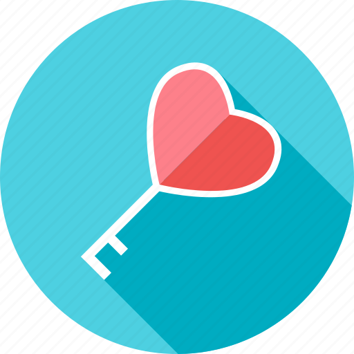 Key, love, valentines, heart, lock, password, valentine icon - Download on Iconfinder