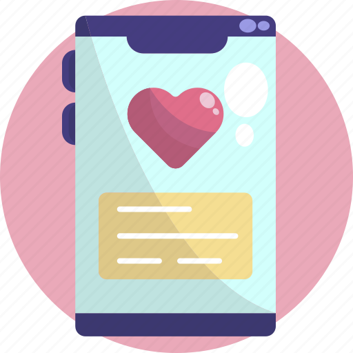 Couple, heart, love, message, modern, text, valentines icon - Download on Iconfinder