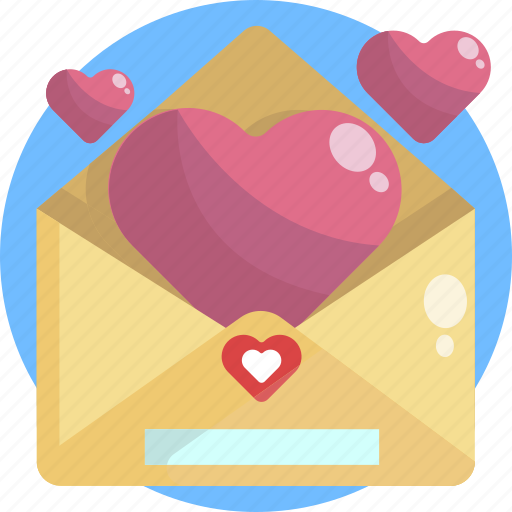 Heart, letter, love, message, postcard, romance, valentines icon - Download on Iconfinder