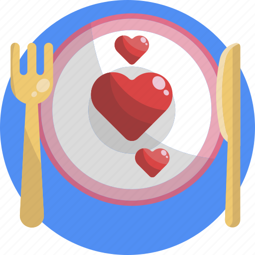 Couple, dinner, heart, love, relationship, romance, valentines icon - Download on Iconfinder