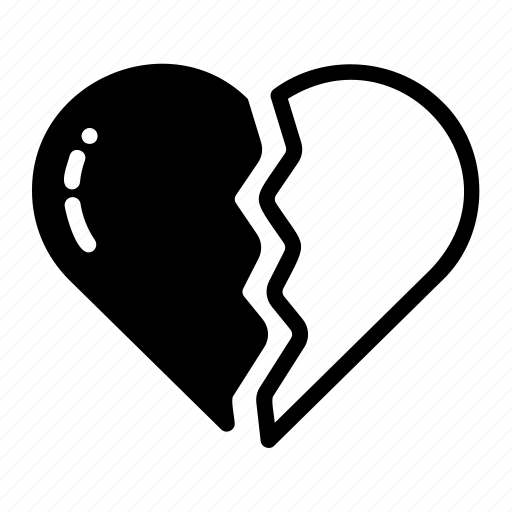 Heart, broken, valentines, love, valentine, medical, romantic icon - Download on Iconfinder