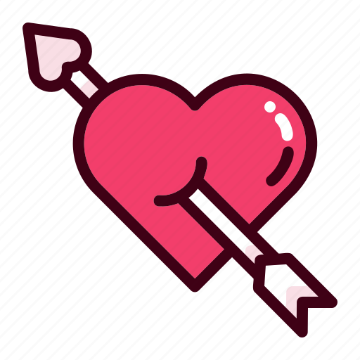 Cupid, love, target, heart, romantic, valentine, focus icon - Download on Iconfinder