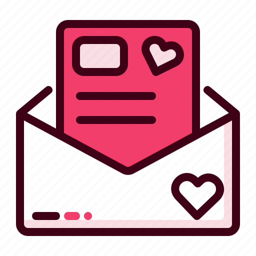 Love, letter, mail, valentine, inbox, envelope, email icon - Download on Iconfinder