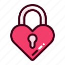 padlock, valentines day, valentine, protection, lock, security, love, anniversary, secure