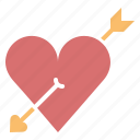 arrow, cupid, heart, love, marriage, romance, valentines