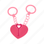 heart, key, chain, key chain, love, valentine, romance, lock-key, couple 