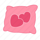 valentines, heart, pillow, valentine pillow, love pillow, heart pillow, romantic pillow, love, romantic