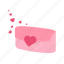 wallet, hearts, valentine, love, romantic, heart, pink, valentines, valentines day 