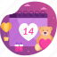 teddy bear, valentines day, valentine, february, feb 14, love 