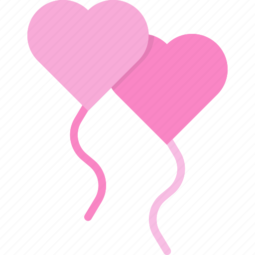 Balloon, celebrate, day, heart, love, romance, valentines icon - Download on Iconfinder