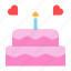 cake, celebrate, day, love, romance, valentines 