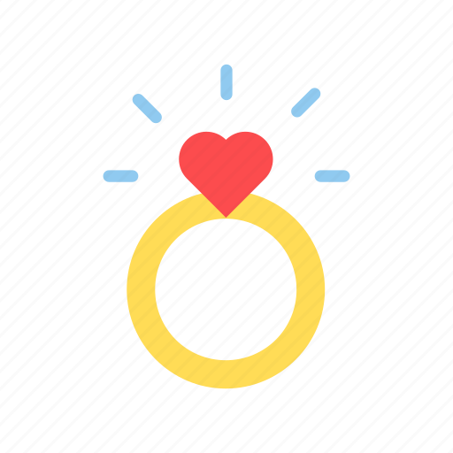 Engagement, heart, love, marriage, propose, ring, valentines icon - Download on Iconfinder