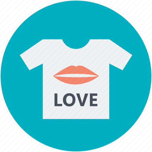 Love concept, love inspiration, print of lips, tee shirt design, valentine day theme icon - Download on Iconfinder