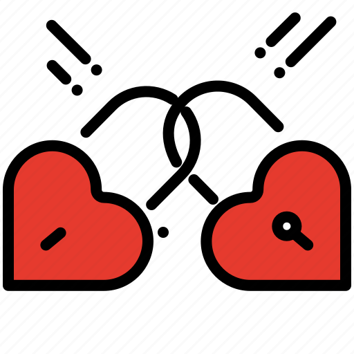 Committed, engaged, lock, love, love lock, romantic icon - Download on Iconfinder