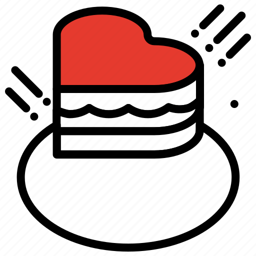 Cake, gift, love, romantic, valentines day, wedding day icon - Download on Iconfinder