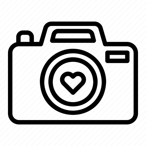 Valentines, photography, camera, love, photo icon - Download on Iconfinder