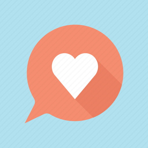 Hearth, love, lovely, speech bubble, valentines day, valentine, valentine's icon - Download on Iconfinder