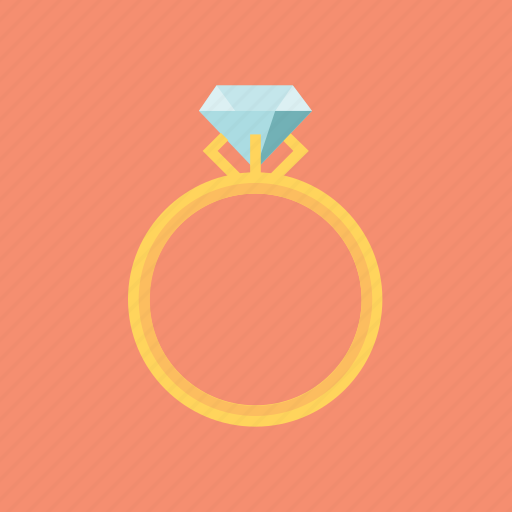 Diamond ring, engagement, marry, shine, valentines day, valentine, valentine's icon - Download on Iconfinder