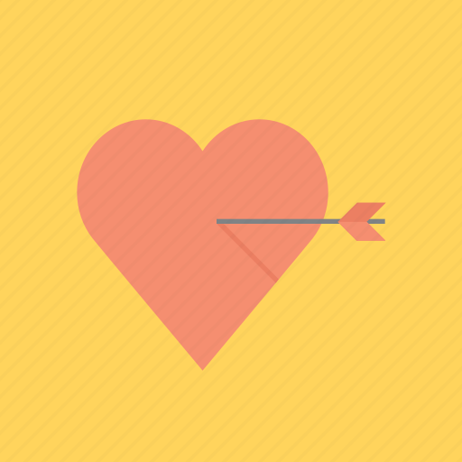 Arrow, eros, hearth, love, valentines day, valentine, valentine's icon - Download on Iconfinder