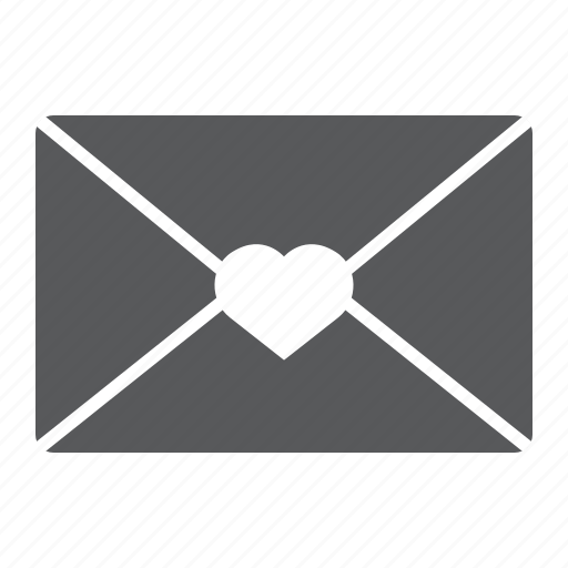 Love, letter, heart, mail, postcard, invitation, card icon - Download on Iconfinder