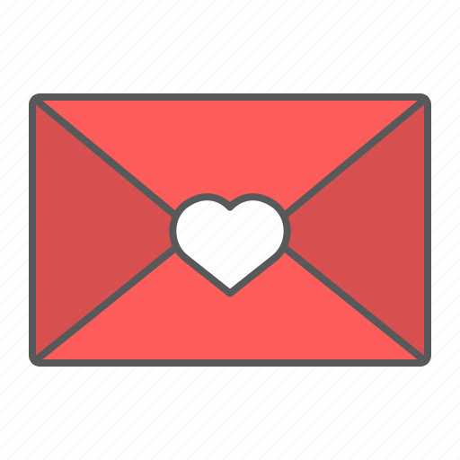 Love, letter, heart, mail, postcard, invitation, card icon - Download on Iconfinder