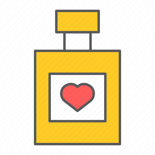 Love, perfume, aroma, bottle, female, heart, shop icon - Download on Iconfinder