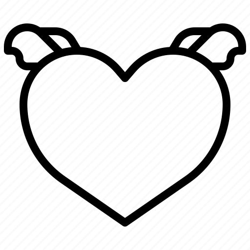 Heart, connected, valentines, day, love, is, air icon - Download on Iconfinder