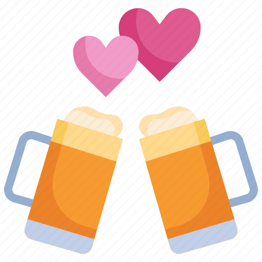 Beer, mug, party, love, valentines icon - Download on Iconfinder