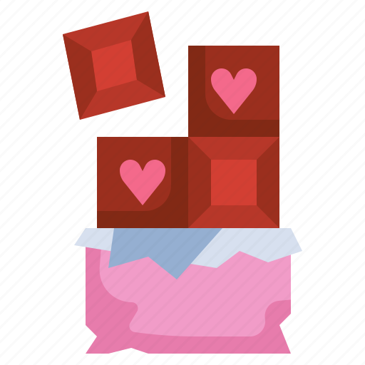 Chocolate, dessert, sweet, love, valentines icon - Download on Iconfinder