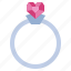ring, jewelry, diamond, accesory, heart 