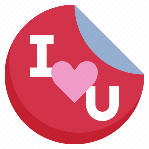 Sticker, happy, love, romance, valentines icon - Download on Iconfinder