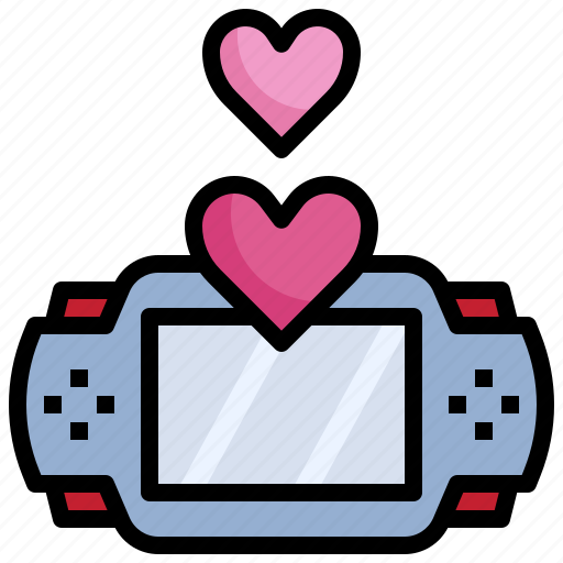 Game, joystick, technology, heart, love icon - Download on Iconfinder