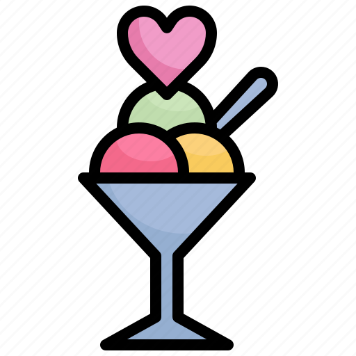 Ice, cream, food, and, restaurant, dessert icon - Download on Iconfinder