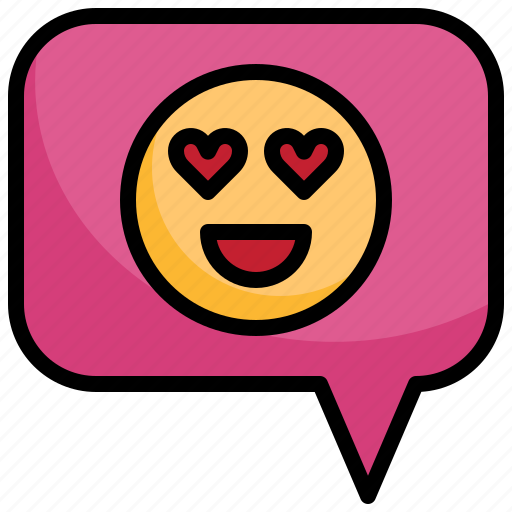 Message, love, and, romance, chat, valentines icon - Download on Iconfinder