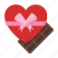 chocolate box, gift, heart, valentine 