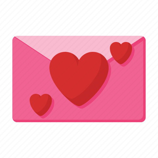 Mail, heart, valentine, communication icon - Download on Iconfinder