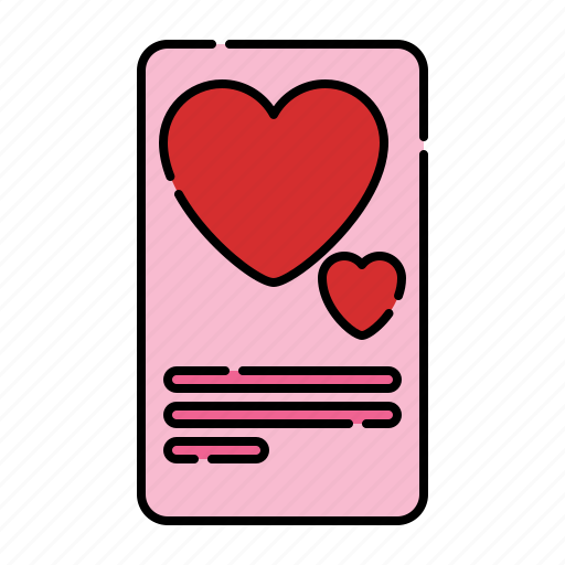 Love, letter, valentine, wedding invitation icon - Download on Iconfinder