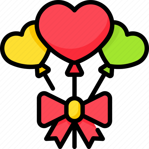 Balloons, love, valentine, valentines icon - Download on Iconfinder