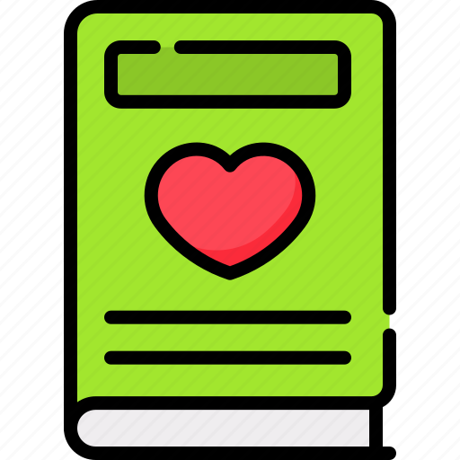 Book, love, valentine, valentines icon - Download on Iconfinder
