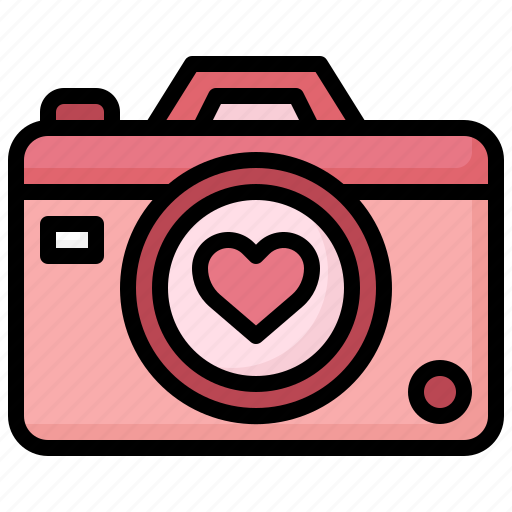 Camera, photo, love, romance, photograph, electronics, device icon - Download on Iconfinder