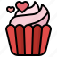 cupcake, love, romance, food, restaurant, romantic, dessert 
