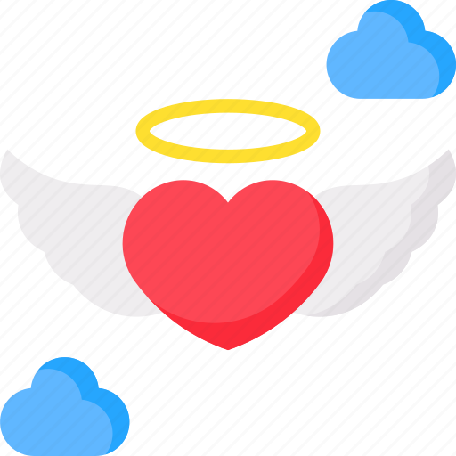 Heart, love, valentine, valentines, wings icon - Download on Iconfinder